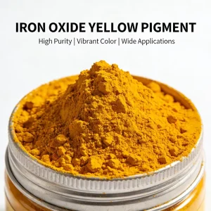 25 kg Bag Synthetic Iron Oxide Yellow Concrete Pigment for Coloring Bricks