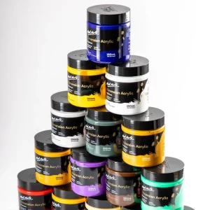 250ml Titanium White 3D Acrylic Paint