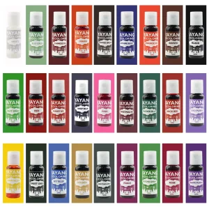 27-Color Halal Food Coloring Gel Liquid 20ml Bottles for Cream and Cake Decoration