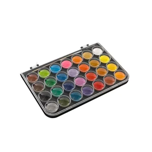 28 Colors Solid Pigment Washable Watercolor Paint Set