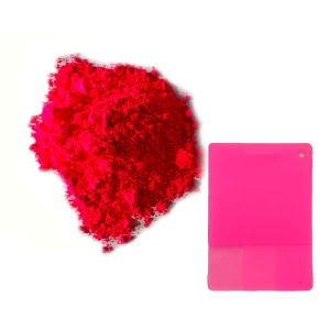 290C High Temperature Resistant Neon Pigment Powder for PC PMMA PA66 PET Engineering Plastic Injection Molding ZVMR12