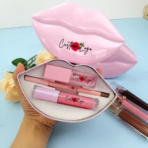 3-in-1 Lip Gloss, Lip Liner, and Lip Mask Makeup Set
