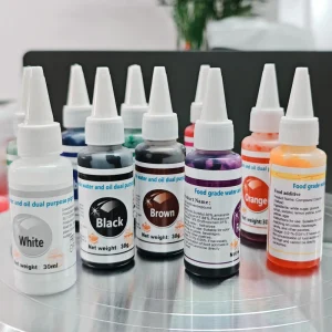 30g Edible Pigment 12 Colors Liquid Food Coloring Bakery Decoration Ingredients for Cake Decoration Pastry Baking Cake Tools