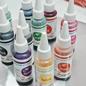 30g Food Coloring Liquid Edible Pigment 12 Colors for Cream Dessert Decoration DIY Baking Cake Decorating Supplies