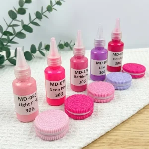30g Silicone Pigment Paste, 200 Colors, RTV Platinum Cure, Non-toxic