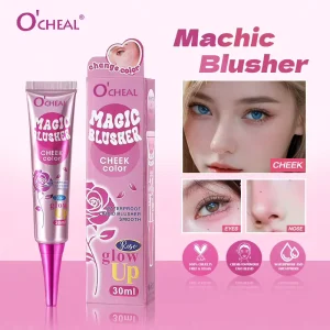 30ml Magic Color Changing Blush Waterproof Long Lasting Liquid Blusher Matte Finish New Makeup Cosmetics