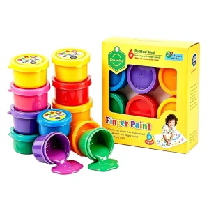 30ml Washable Eco-Friendly Non-Toxic Finger Paint for Kids