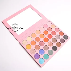 35-Color Custom OEM Chemical Powder Eyeshadow Palette
