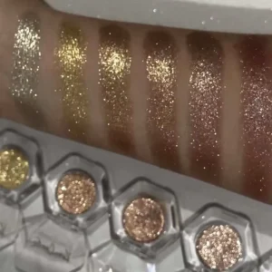 36 Color High Pigmented Eyeshadow Palette Single Custom Own Logo Luxury Sparkle Glitter Metallic Shimmer Eye Shadow