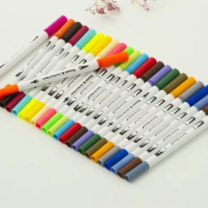 36-Piece Fluorescent Chalk Coloring Refillable Marker Set