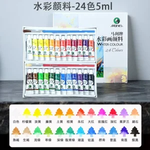 36 Vibrant Colors Solid Watercolor Kit High Concentration Aquarelle Pan Set Artist Studio Field Sketching Supplies