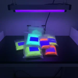 365nm Invisible Organic Security UV Anti Counterfeiting Dye UV Fluorescent Pigments Powder for Printing Ink