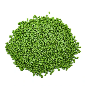 369C Green Masterbatch Pigment for HDPE Polymer Coloring Suitable for Injection Molding Plastic Products With Verified MSDS