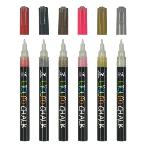 36Colors Liquid Chalk Erasable LED Highlighter Fluorescent Marker Suit for Blackboard Glass Window Painting