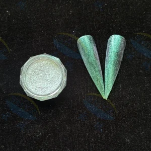 3D Diamond Effect Yunzhu Titanium Cosmetic Grade Glass Powder Shimmer Pigment for Makeup and Nail Art