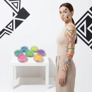 3g Body Paint Custom Colors Matte Water-Activated Makeup for Face Painting and Halloween