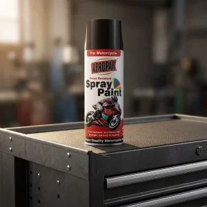 400ml Aerosol Quick Dry Gloss Finish Scratch Cover UV Resistant Color Restore Motorcycle Refurbish Spray Paint for Bikes
