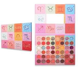 48 Color Eye Shadow Factory Direct Card Captor Sakura Pattern Custom Waterproof High Pigment Luminous Pearlescent Matte Large