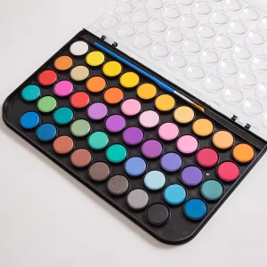 48-Color Watercolor Paint for Adults and Children