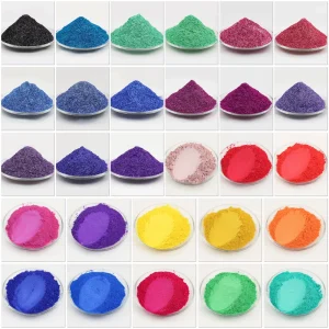 49 Colors Mica Powder Epoxy Resin Color Pigment for Soap Making Synthetic Crystal Pearl