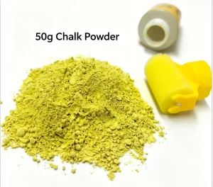 50 g Colored Chalk Powder 4 Colors Washable Chalk Paint Rollers Non Toxic Sidewalk Chalk Roller Set for Outdoor Drawing
