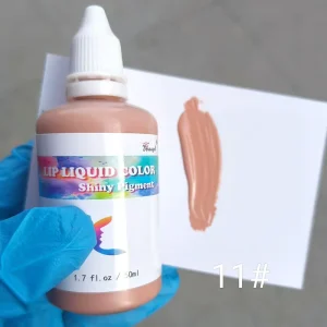 50ml Glossy Lip Gloss Liquid Pigment Nude Lip Color Paste