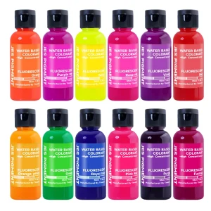 55ml Highly Concentrated Water-Based Liquid Pigment Colorant for Cement and Plaster, Neon and Fluorescent