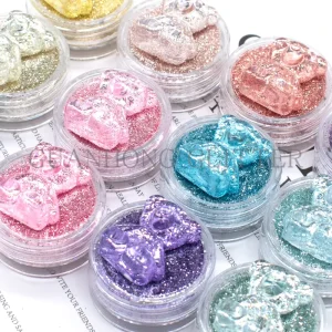 5g Hexagons Nail Polish Cosmetic Glitter Powder Fine Pigment for Body and Face Makeup