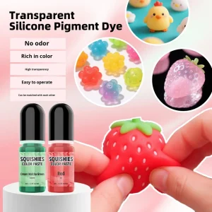 5ml 24 color High transparency Acid Dye Silicone Concentrate Odorless Easy DIY Color Mixing Special Mold UV Glue Made in China