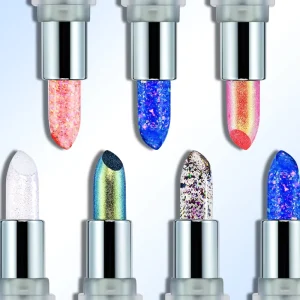 6 Color Moisturizing Shimmer Waterproof Long Lasting Temperature Color Change Lipstick