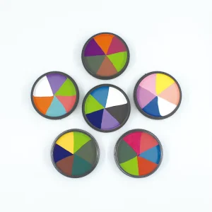 6-Color Water-Based Face and Body Paint for Kids, Halloween, and Cosplay, 30 g