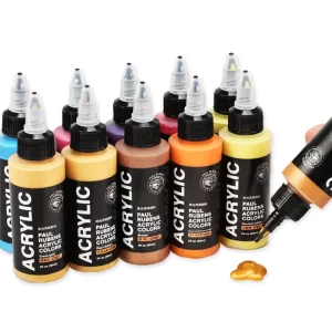 60ml Quick-Drying Pearlescent Acrylic Paint for DIY Crafts