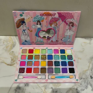 68 Color Eye Shadow Includes Cosmetic Mirror Factory Direct Glitter Blusher Powder Waterproof High Pigment Makeup Pallet