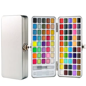 72/90/100 Colors Aquarelle Watercolor Paint Set for Artist Painting