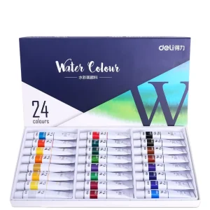 73852 Children’s Watercolor Pigments, 24 Pieces per Box, 12 ml