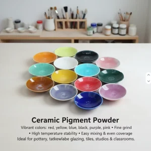 750 950 Degrees Celsius Low temperature Ceramic Color Pigments for Glazed Ceramics
