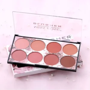 8 Colors Blush Palette Face Mineral Pigment Palette Blusher Powder Long Lasting Professional Blush Beauty Makeup