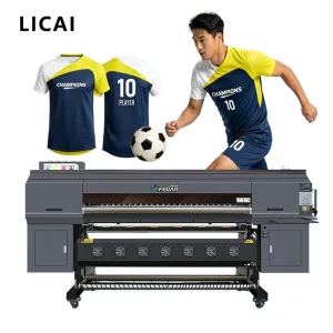 8*I3200 A1 2 FD5198E B 1900mm Wide Format Digital Textile Printing Machine 515sqm h Sublimation Printer for Sportswear Curtain