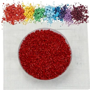 81917 PLA Blue Plastic Color Masterbatch for Injection Molding 3D Printing and Fibers Containing PBAT