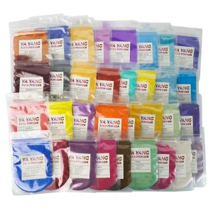 84 Colors Pearlescent Iron Oxide Mica Powder for Epoxy Resin