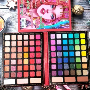 88-Color Matte Shimmer Glitter Eyeshadow Palette for Stage Makeup