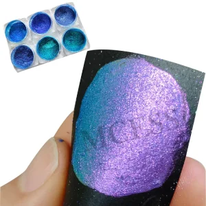 9-Color Duochrome Hypershift Chameleon Pearl Pigment Powder for Silk Screen Printing Inks