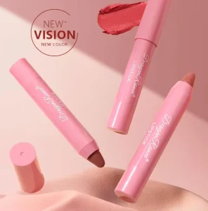 9 Colors Crayon Lipstick Makeup Matte Waterproof Velvet Lipstick Custom Logo