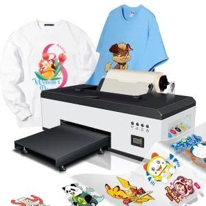 A3 DTF Printer 1390 Head Print Machine Printer Buy Printer Heat Transfer Solution with Shaker Dryer PET Film & White Ink