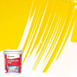 Acrylic Exterior Latex Paint, Liquid Coating, UV Protection Anti-Mildew Weatherproof Decorative Wall Paint