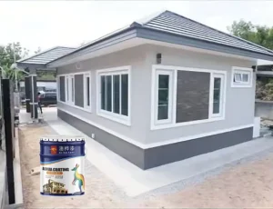 Acrylic Liquid Exterior Wall Coating High-Coverage Waterproof UV-Resistant