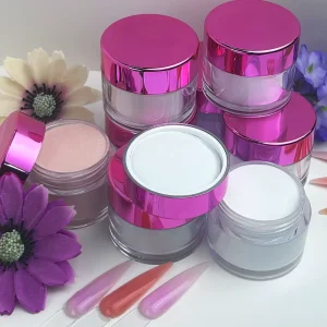 Acrylic Powder Set 12 Colors for Nail Extension, Odor-Free and Bubble-Free