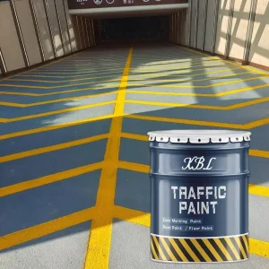 Acrylic Road Marking Paint White and Yellow for Construction and Road Marking