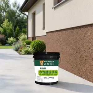 Acrylic Texture Stone Flake Effect Waterproof Eco Friendly Exterior Wall Paint Weather Resistant