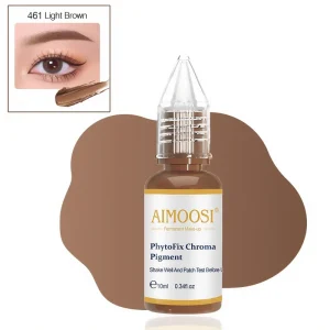 Aimoosi 6 Colors Permanent Makeup Pigments Tattoo Ink Manufacturers Pigments Fast Coloring for Lips and Eyebrows
